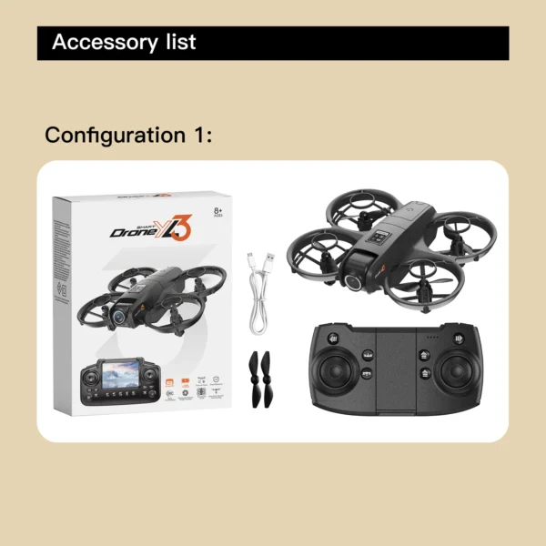 S5caa3259976c4acd802a7d97ecf49933r.webp Xiaomi YT3 Drone 8K 5G GPS Professional HD Aerial Photography Remote Control Aircraft HD Dual Camera Quadcopter Toy 2025 NEW