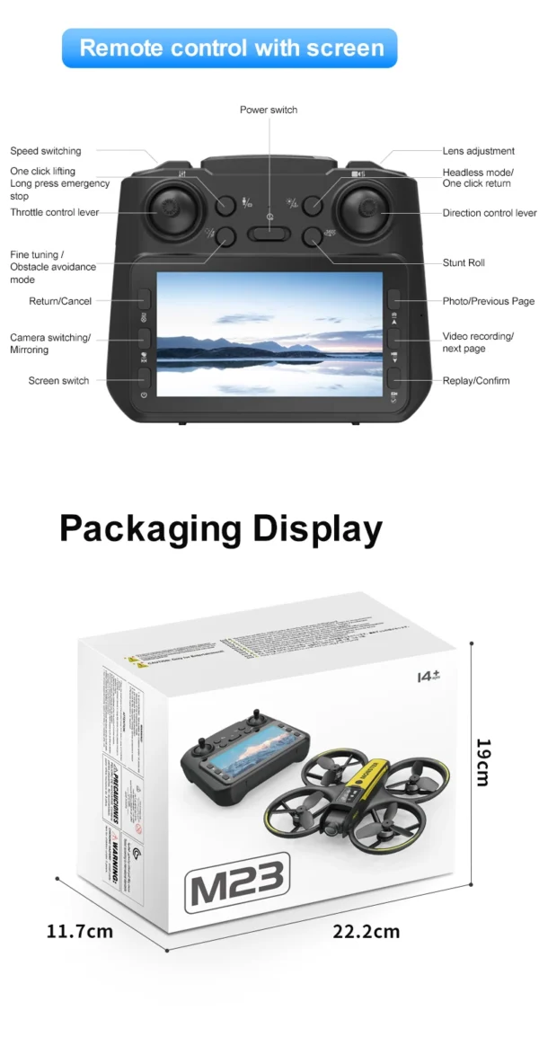 S5df56ab7189d43609d2377c4a881f8909.webp New type of drone, aerial photography without screen control, dual-camera optical flow, intelligent positioning