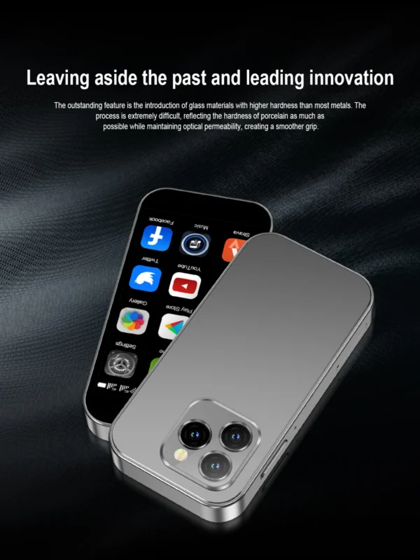 S5ee4c2f5851b4eb6a49922ec62ae2e14G.webp 2025 New SERVO KING8000 Mini Smartphone Android 4G LTE Global GPS 3" Display 5MP Camera WIFI Small Mobile Phones 2000mAh Battery