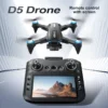 2025 NEW D5 Drones 4K HD Professional Remote Control Helicopter Plane RC Dron With Screen obstacle avoidance FPV Quadcopter Toys