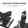 S61b53da0b9d5421383a30ea220044e9ea.webp PXN 2119 PRO Flight Simulator Gamepad Vibration Controller Joystick for PC/Desktop PS4 Flight Joystick Game Controller