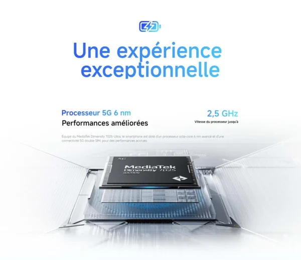 S623b3441803b4eae9a2e9565b9fee45aa.webp Xiaomi Redmi Note 14 5G, NFC, smartphone, MediaTek Dimensity 7025-Ultra, screen AMOLED, inches, 120Hz, Al 108 MP camera system with OlS,Charger Not Included