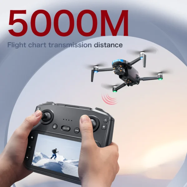 New S-X1 MAX GPS Drone Professional 4K Camera 3-axis gimbal Aerial FPV Brushless with Large Screen Remote Control Folding Dron