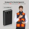 Powerbank 30000mAh Portable Heating Mobile Power Supply for Heating Vest Jacket Gloves Electric Heating Equipment DC Power Bank
