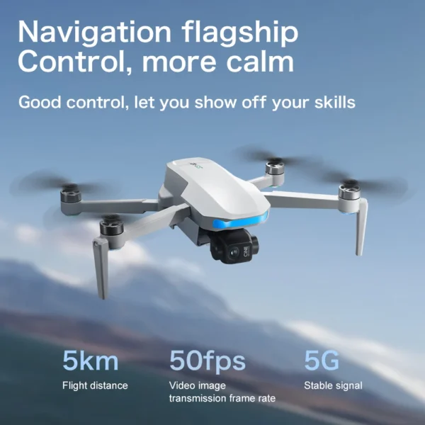 S643cbe409cb9412bad76df89aa18abfba.webp 2025 S-X1 GPS Pro Drone - 8K HD Camera with 3-Axis Anti-Shake Gimbal & EIS, 5G Screen Control Brushless Quadcopter RC Toy Gift
