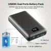 Powerbank 30000mAh Portable Heating Mobile Power Supply for Heating Vest Jacket Gloves Electric Heating Equipment DC Power Bank