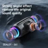 S6583962fe92e490c95a30f4bad9f33a46.webp ZEALOT-S61 Bluetooth Speaker,with IPX6 Waterproof Protection and Outdoor Bass Sound for Backyard and Beach Party,10W Loudspeaker