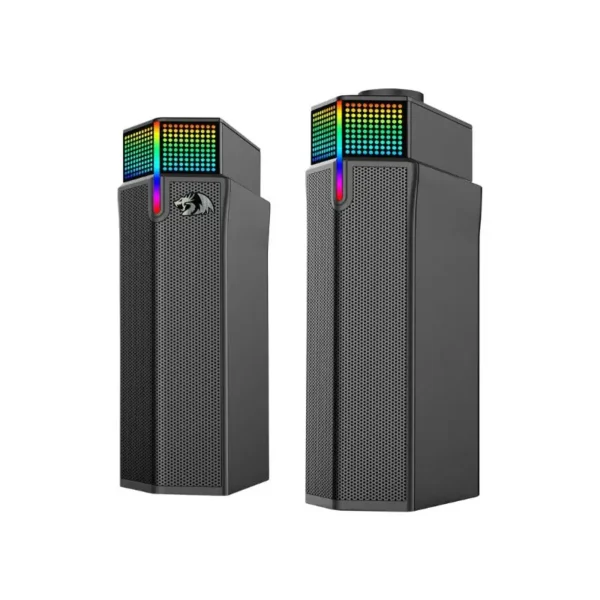 Redragon GS511 Wireless RGB Desktop Speakers, 2.0 PC Gaming Soundbar, RGB Backlight & All-in-one Control, USB Powered