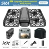 S75d92374c5474f6f9bbf648177a0a28de.webp S161Max Drone 8K Professional Dual Camera Brushless Motor Optical Flow Hovering Folding Quadcopter S161 Max 4K RC Dron Toys