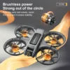 S798a840c20394667a0787694195519066-1.webp S156 Dual-Camera All-Around Drone with Large Screen Control, 4.5-inch Display, Smart Obstacle Avoidance, Full-Enclosure Design,