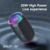 S79c99a75ca0a4a4a8ff4325bdba598eb6.webp ZEALOT-S61 Bluetooth Speaker,with IPX6 Waterproof Protection and Outdoor Bass Sound for Backyard and Beach Party,10W Loudspeaker