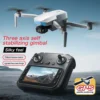 S7acef85ae7f644c991bfe35d80741ef8b.webp 2025 S-X1 GPS Pro Drone - 8K HD Camera with 3-Axis Anti-Shake Gimbal & EIS, 5G Screen Control Brushless Quadcopter RC Toy Gift