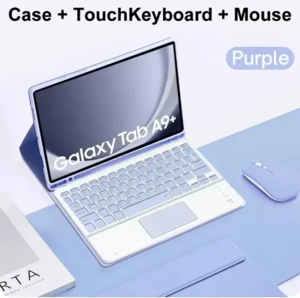 S7e21bba803ca409d81866accaa5f151fB.webp Tablets Keyboard Case for Samsung Galaxy Tab A9 Plus 11 inch Detachable Keyboard Case For Samsung Tab A9+ SM-X210N/X216B Funda