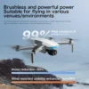 S832b73aad1a047aeb93b1490a129c8c1U.webp 2025 S-X1 GPS Pro Drone - 8K HD Camera with 3-Axis Anti-Shake Gimbal & EIS, 5G Screen Control Brushless Quadcopter RC Toy Gift