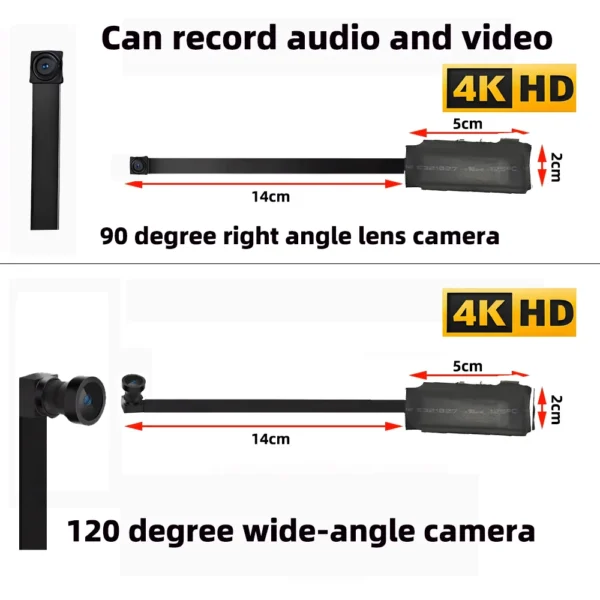 S87cb1148c0f842cca87471fd115c1f31x.webp 4KHD mini WiFi camera with remote viewing, mobile detection and other functions, home DIY nanny style wireless HD camera