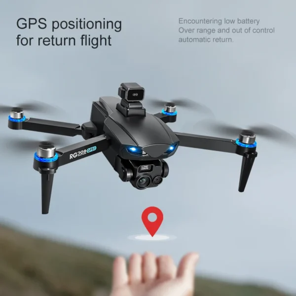 Drone Professional GPS 8K HD Dual Camera RC Drones with Screen 5G WIFI Image Transmission FPV Aerial UAV Obstacle Avoidance Dron