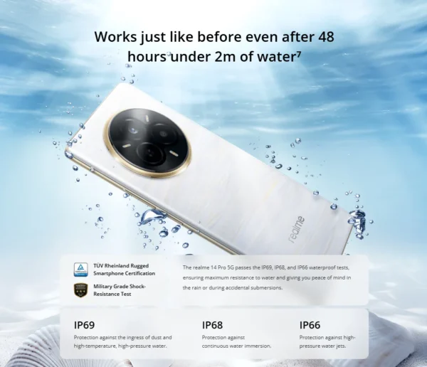 Global Version Realme 14 Pro 5g Smartphone 5g Processor Dimensity 7300 Energy Chipset Sony Imx882 Camera with Ois Screen