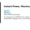 S8a2b0ce757e44a29b78bd3b5ae65313c5.webp Original HONOR 400 Global Version 5G Smartphone 6.55" 120Hz AMOLED Display Snapdragon 7 Gen 3 200MP 6000mAh 80W SuperCharge NFC