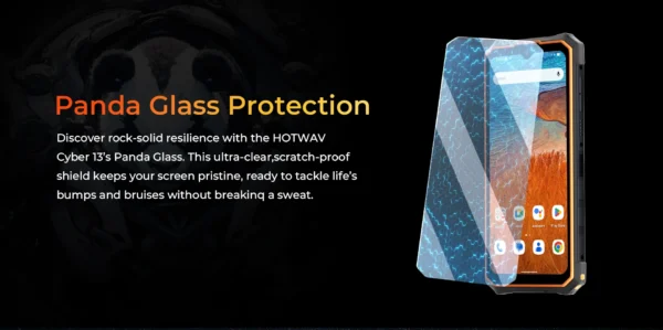 S8a6bfabc1e0e401eb8f72b9f20b0ac3cZ.webp HOTWAV Cyber 13 Rugged Phone 10800mAh Massive Battery 8GB 128GB Smartphone 150LM Flashlight 6.6'' HD+ 64MP Android 14 Cellphone