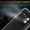 S8e29cbc6323b4941afac83cc824fd0aaX.webp HOTWAV Cyber 13 Rugged Phone 10800mAh Massive Battery 8GB 128GB Smartphone 150LM Flashlight 6.6'' HD+ 64MP Android 14 Cellphone