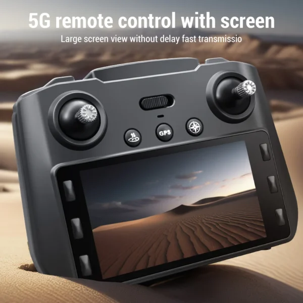 S8e3d37d5e7164ca4aa891650a3929800E.webp Drone Dual Camera APP Control LCD Display Remote Control Intelligent Obstacle Avoidance WIFI 5G RC Quadcopter