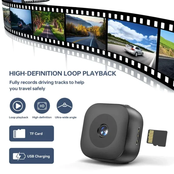 S914de536f37e439091169c0fdc10e1175.webp Xiaomi Mini 4K HD Camera WiFi Wireless Monitoring Security Protection Remote Monitor Camcorders Video Surveillance Smart Home