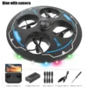 S965ade14ea234196816c04097b594274q.webp Drone with Camera Foam UAV Ufo Intelligent Obstacle Avoidance Aerial Aircraft Mini RC Helicopter Dron Toys for Kids Christmas