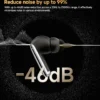 QCY MeloBuds Pro Adaptive Hybrid Active Noise Cancelling Wireless Earbuds 46dB Bluetooth 5.3 LDAC Hi-Res Audio 34H Earphones