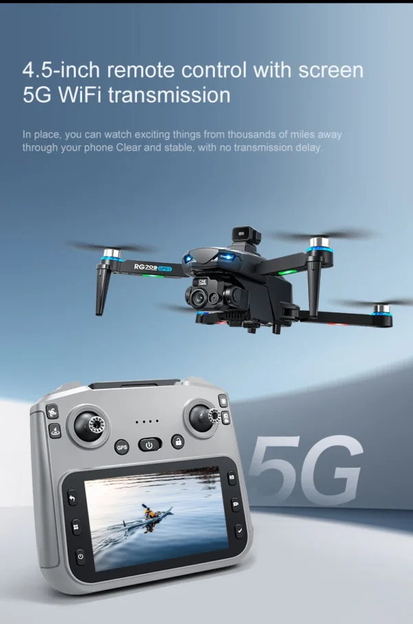 S9abb12da2327488fb5356865cd6cfa0ff-1.webp Drone Professional GPS 8K HD Dual Camera RC Drones with Screen 5G WIFI Image Transmission FPV Aerial UAV Obstacle Avoidance Dron