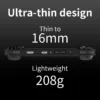 S9bb657ca5b6348dd8f45d59ee98e4a7eu.webp ANBERNIC RG40XX H Handheld Game Console 4'' Screen Linux System Joystick RGB Lighting Effect RG40XXH Video Player Trimui Console