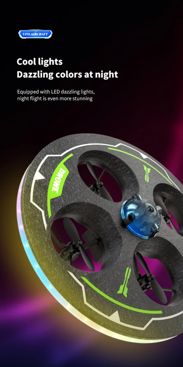 S9e47850cce1643f5b087e7a6ffad7de5i.webp Drone with Camera Foam UAV Ufo Intelligent Obstacle Avoidance Aerial Aircraft Mini RC Helicopter Dron Toys for Kids Christmas