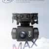 New S-X1 MAX GPS Drone Professional 4K Camera 3-axis gimbal Aerial FPV Brushless with Large Screen Remote Control Folding Dron