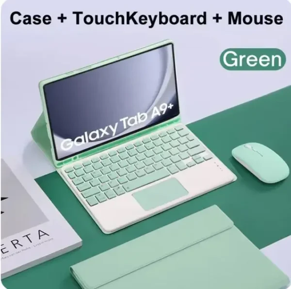Sa88ed5a6ffc1470dab447a499e0550dcQ.webp Tablets Keyboard Case for Samsung Galaxy Tab A9 Plus 11 inch Detachable Keyboard Case For Samsung Tab A9+ SM-X210N/X216B Funda