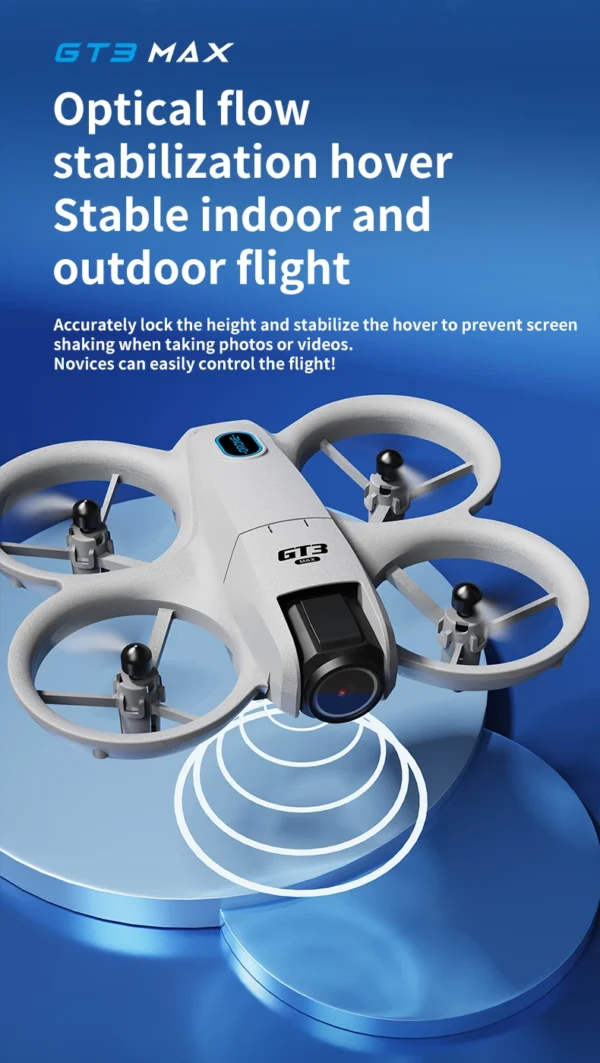 Sa8a137ee3e8d408e8ce45b4f8b6afbafl.webp 2026 GT3/GT3 MAX Drone 8K HD Remote Control Headless Mode Helicopter 360° Flip Quadcopter Toys Mini Drone Fors Kid Toy Gifts