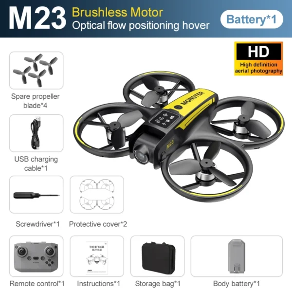 Sa90f5818ed38498dad359a294a18c46bZ.webp New type of drone, aerial photography without screen control, dual-camera optical flow, intelligent positioning