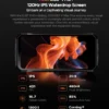 DOOGEE V Max Plus 5G Rugged Phone 6.58" Dimensity 7050 16GB+512GB 200MP Camera 22000mAh Large Battery Lighting Effect Phone