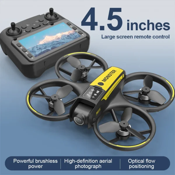 Sad910e3d356a43b5998de125c75662cfW.webp New type of drone, aerial photography without screen control, dual-camera optical flow, intelligent positioning