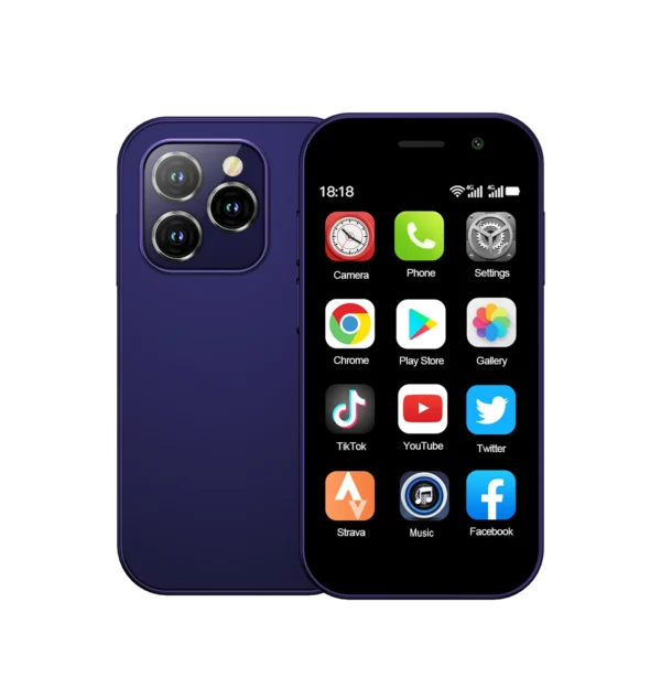 Sae2579877ca6453f9f015963a54139cel.webp 2025 New SERVO KING8000 Mini Smartphone Android 4G LTE Global GPS 3" Display 5MP Camera WIFI Small Mobile Phones 2000mAh Battery