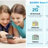 2025 XGODY S200,Mini Flip phone 2.4 inch Smartphone Dual SIM 2G Foldable Cellphones Original Mobile Phones Portable Large Button