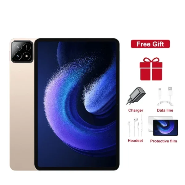 Saefd912333b841a680d8ec18eb6dcaf2q.webp 2025 NEW Original MI Pad 8S Pro Tablet 11inch Snapdrago 8gen2 HD 4K Android 14 16GB+1T 10000mAh 5G Dual SIM WiFi GPS Tablet PC