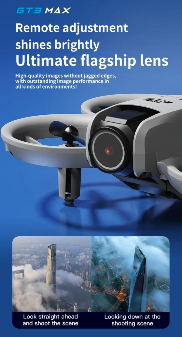 Sb53f6bfc474c4e2e957033a534d02552K.webp 2026 GT3/GT3 MAX Drone 8K HD Remote Control Headless Mode Helicopter 360° Flip Quadcopter Toys Mini Drone Fors Kid Toy Gifts