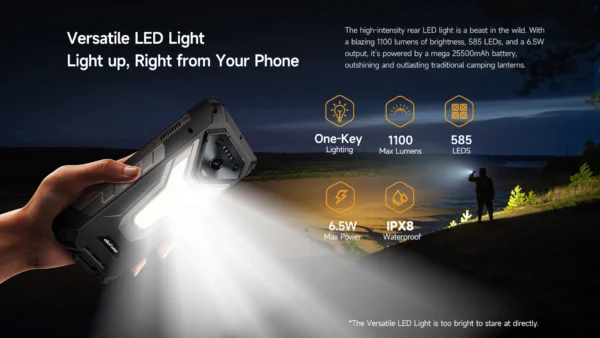 Sb80d1381c5984853a9fa8811ab22bc691.webp 【World Premiere】Ulefone Armor 34 5G AI Rugged Phone 25500mAh Up to 32GB+512GB 120Hz 6.95" NFC Android 15 Smartphon