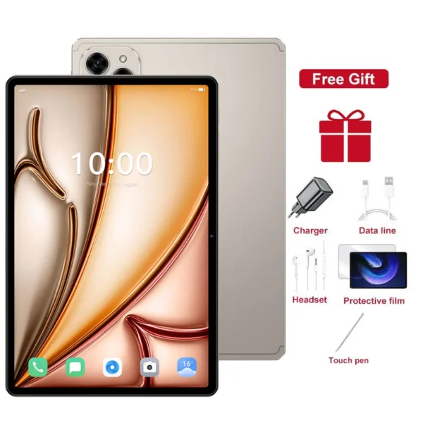 2026 NEW Pad 16 Pro 10.1HD Tablet 5G Dual Card Dual Standby Android 15 Tablets 10000mAh Cheap Tab PC For Children's Kids Gifts