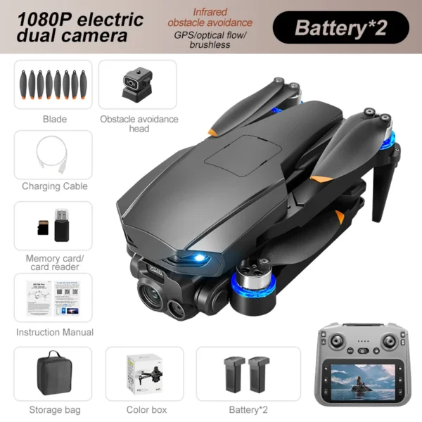 Sbd22180a4c8d4a37b0a284f2a38fe98d3-1.webp Drone Professional GPS 8K HD Dual Camera RC Drones with Screen 5G WIFI Image Transmission FPV Aerial UAV Obstacle Avoidance Dron