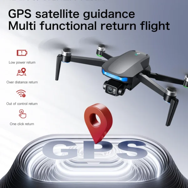 New S-X1 MAX GPS Drone Professional 4K Camera 3-axis gimbal Aerial FPV Brushless with Large Screen Remote Control Folding Dron