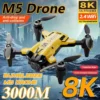 Sc310a7bc4849474385a01bdb38df5118V.webp M5 Drone Professional 8K With Wide Angle Three Camera Obstacle Avoidance GPS 5G Optical Flow Positioning Brushless Rc Quadcopter