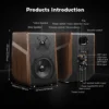 Sc3a881c86803426e9a689ce42766fd83x.webp AIYIMA S700 Active Bookshelf Speakers 120W Bluetooth Wireless HiFi Sound System Wooden Bookshelf Speaker Audio Output Subwoofer