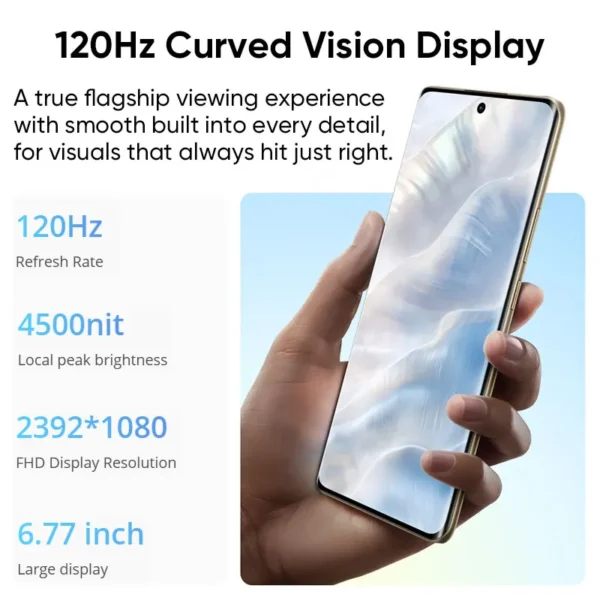 Global Version Realme 14 Pro 5g Smartphone 5g Processor Dimensity 7300 Energy Chipset Sony Imx882 Camera with Ois Screen