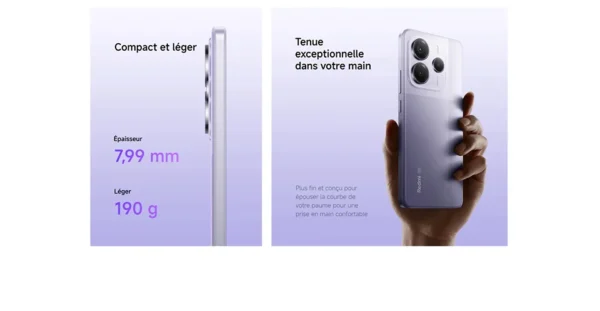 Sc6360e5609344373a29c6e55f630b04eH.webp Xiaomi Redmi Note 14 5G, NFC, smartphone, MediaTek Dimensity 7025-Ultra, screen AMOLED, inches, 120Hz, Al 108 MP camera system with OlS,Charger Not Included
