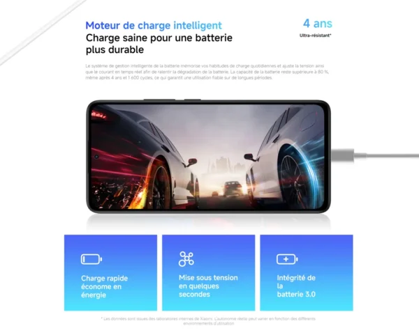 Scacbf09921d94f4eb991902d48ec8a388.webp Xiaomi Redmi Note 14 5G, NFC, smartphone, MediaTek Dimensity 7025-Ultra, screen AMOLED, inches, 120Hz, Al 108 MP camera system with OlS,Charger Not Included